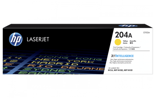 HP 204A yellow Original LaserJet Toner Cartridge CF512A - تونر کارتریج اچ پی 204a زرد
