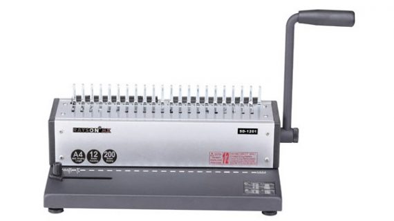 Plastic bookbinding machine SD1201 - دستگاه صحافی پلاستیکی SD1201