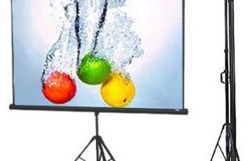 پرده پروژکتور پایه دار اسکوپ 250*250