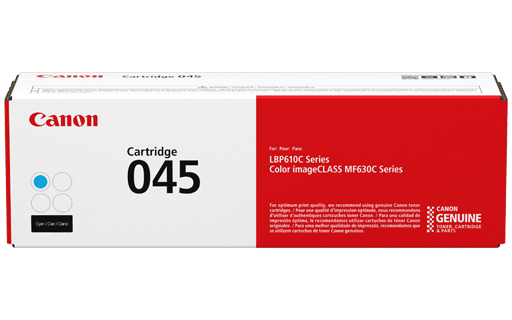 تونر کارتریج کانن 045 آبی - Genuine Cyan Canon 045C Toner Cartridge 1241C002