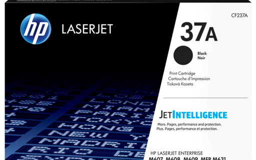 HP 37A Black Original LaserJet Toner Cartridge CF237A - کارتریج اچ پی لیزری 37A