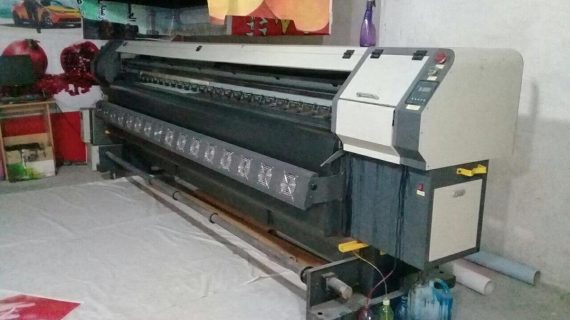 دستگاه چاپ بنر 4 هد کونیکا